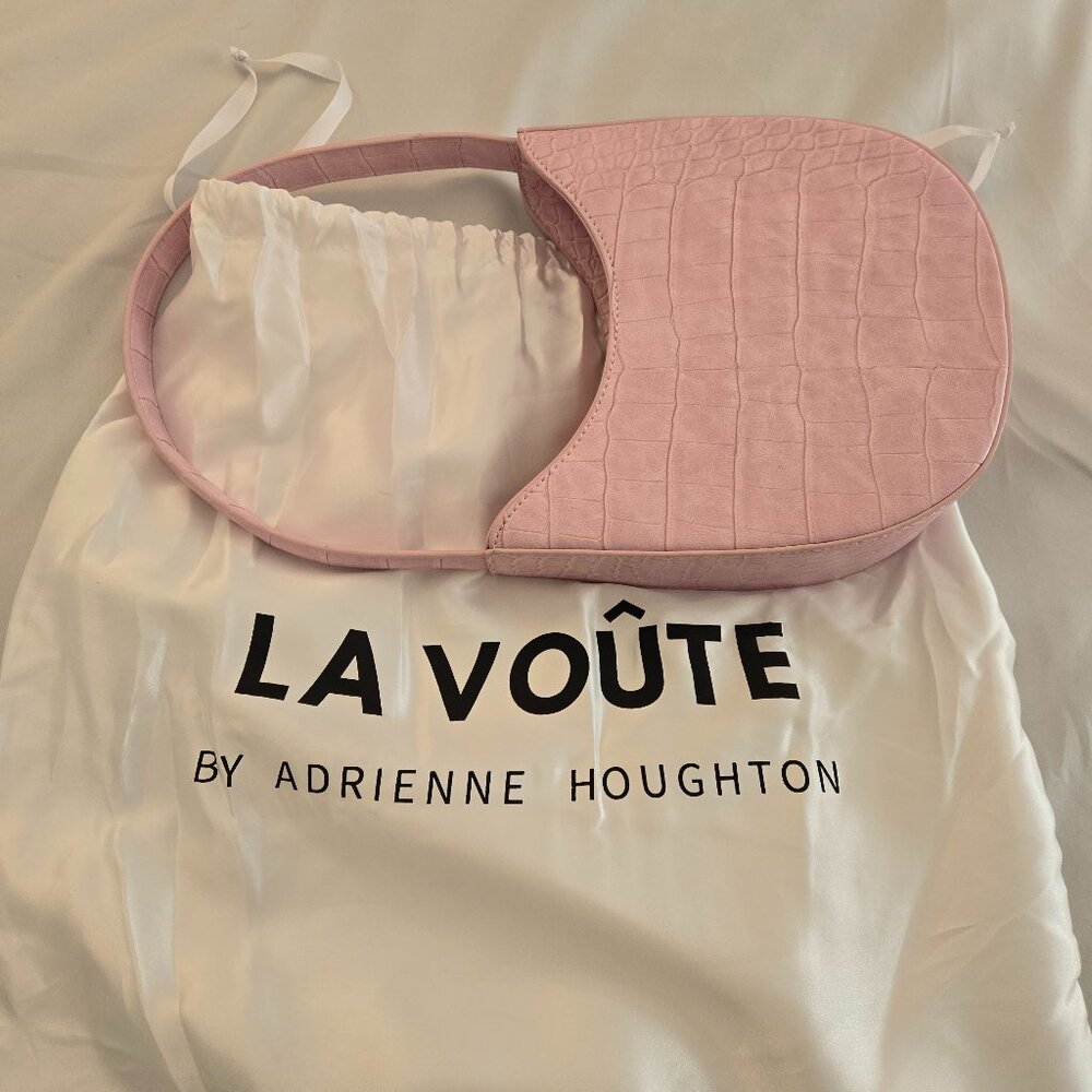 Pink shoulder bag (LA VOÛTE by Adrienne Houghton)